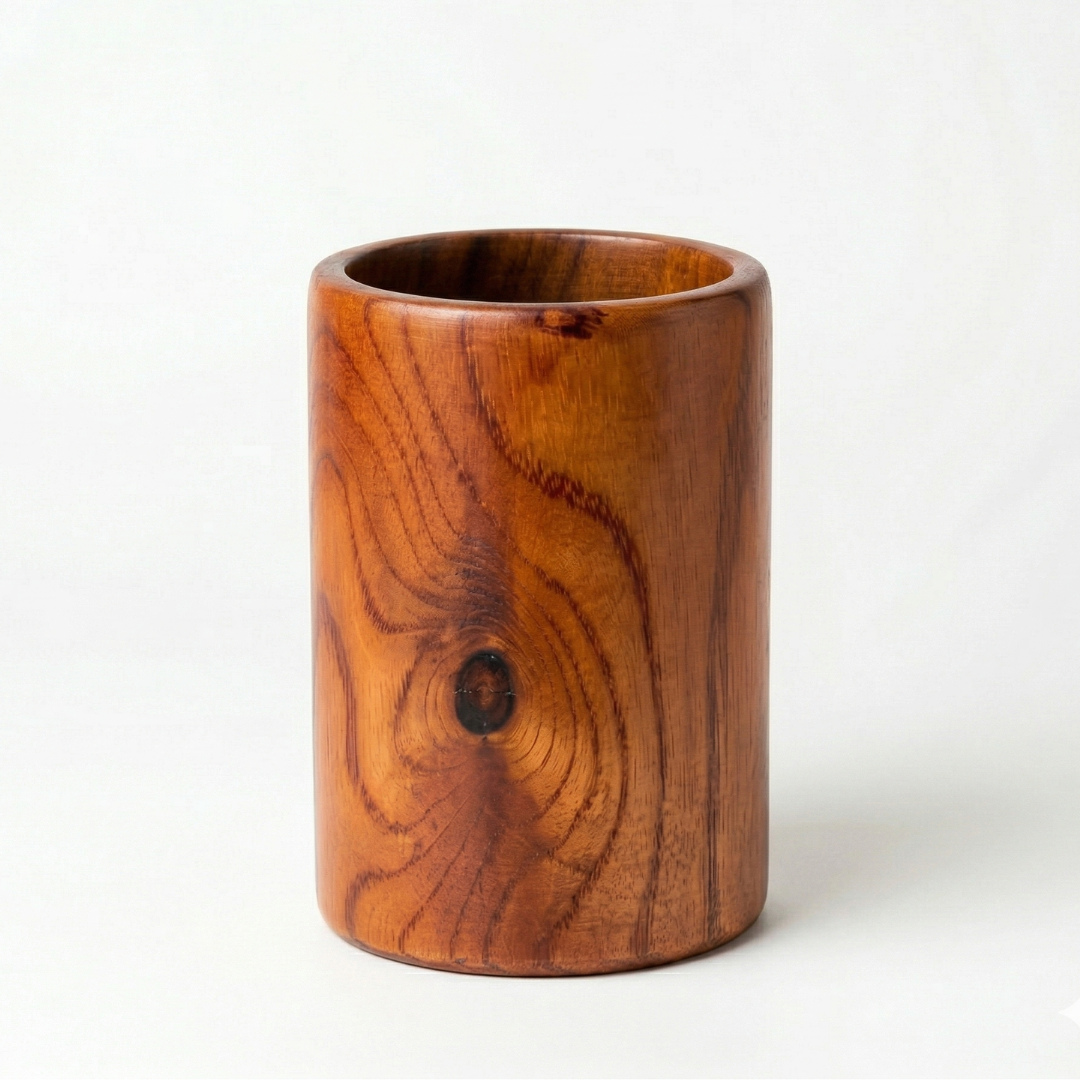 Wooden Utensils Holder