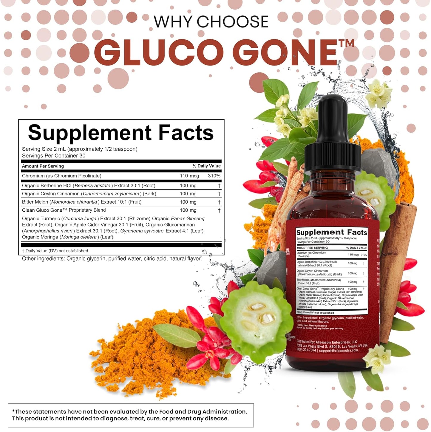 Natural Gluco Gone Drops