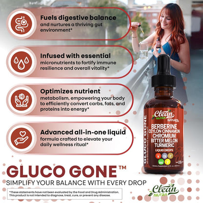 Natural Gluco Gone Drops
