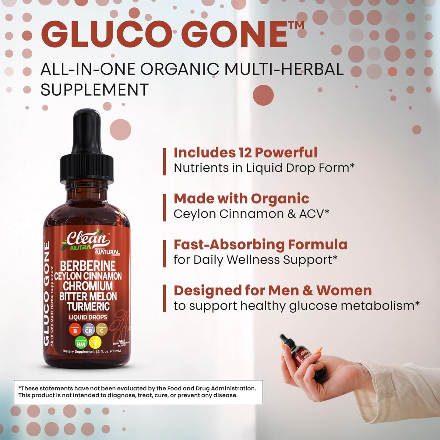 Natural Gluco Gone Drops