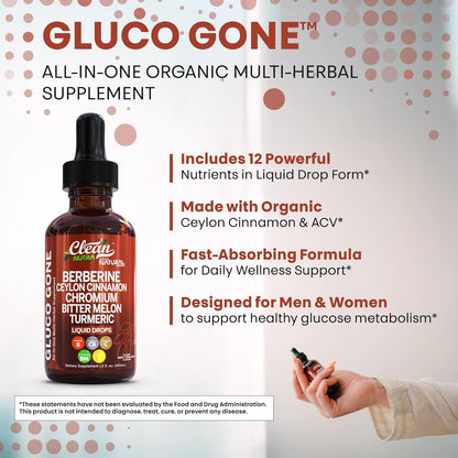 Natural Gluco Gone Drops