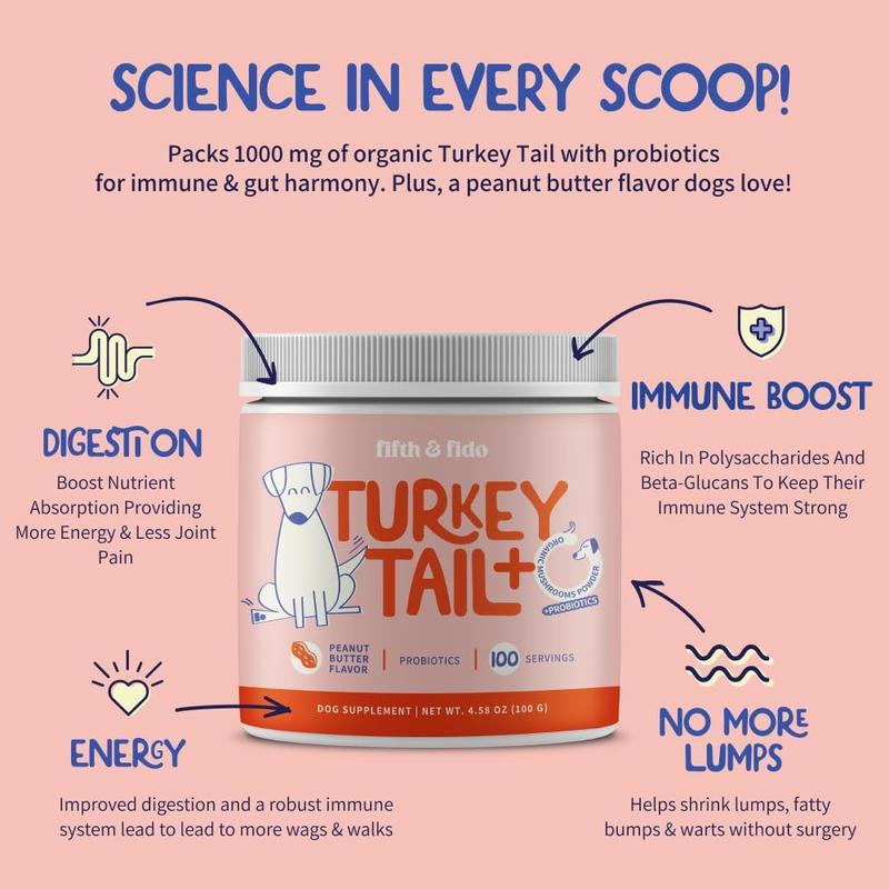 Turkey Tail Mushroom + Probiotic Formula