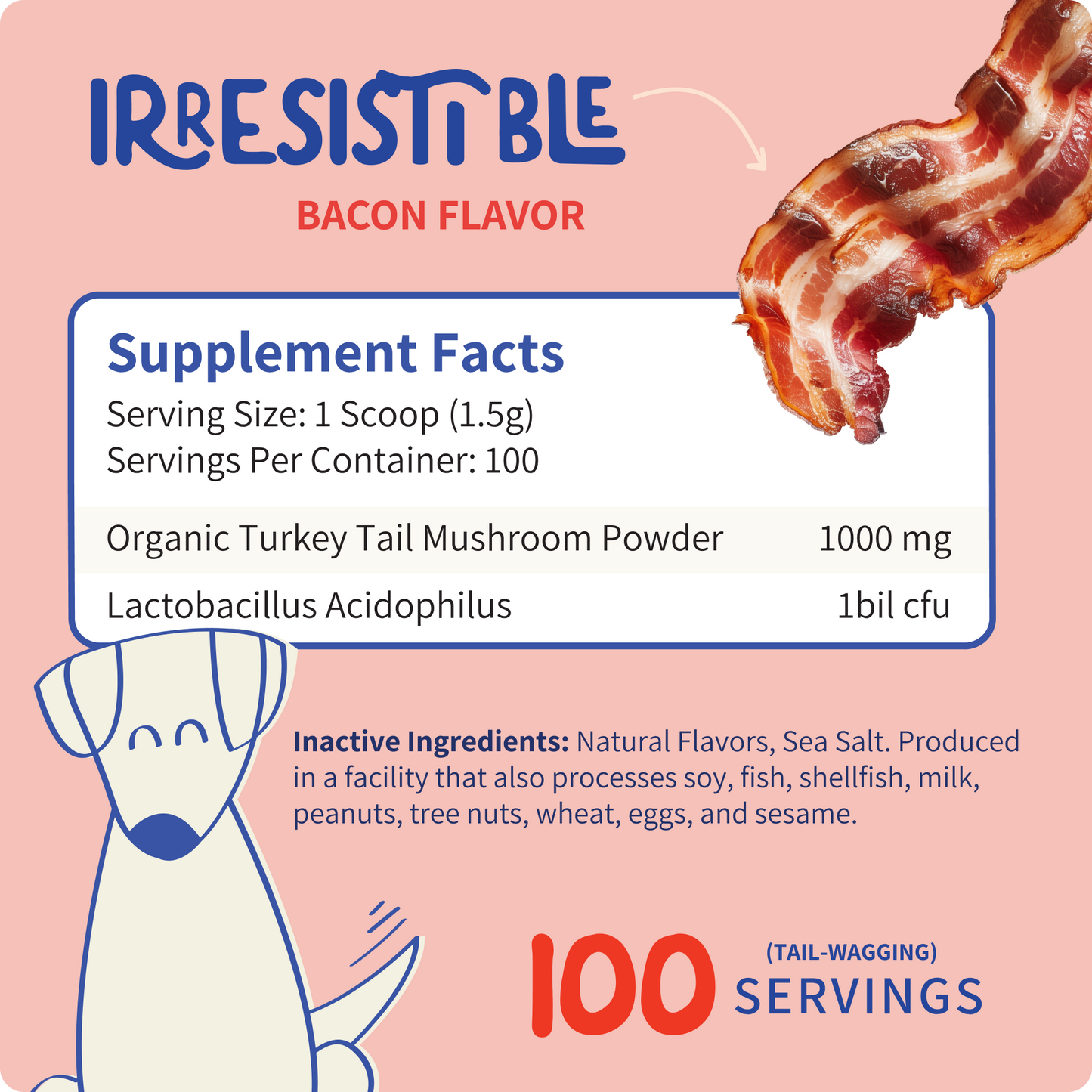 Turkey Tail Mushroom + Probiotic Formula