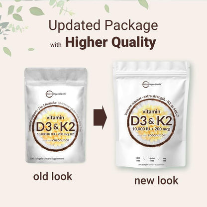 Vitamin D3 K2 Softgels